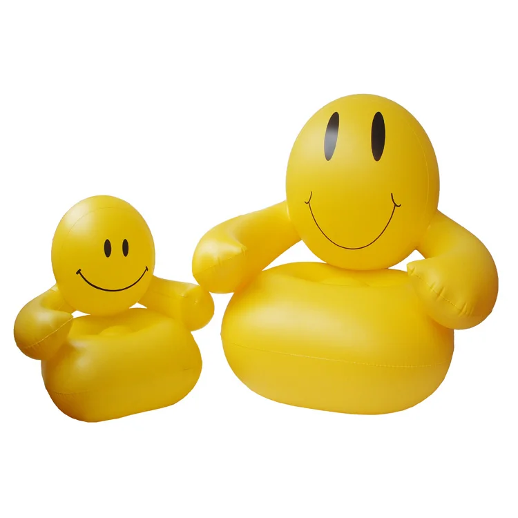 Cute Air Plastic Inflatable Leisure Furniture Sofas and Chairs