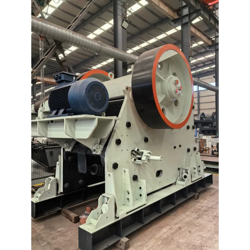 The latest technology hydraulic jaw crusher used for heavy stone crushing equipment in mining quarries primary stone crusher