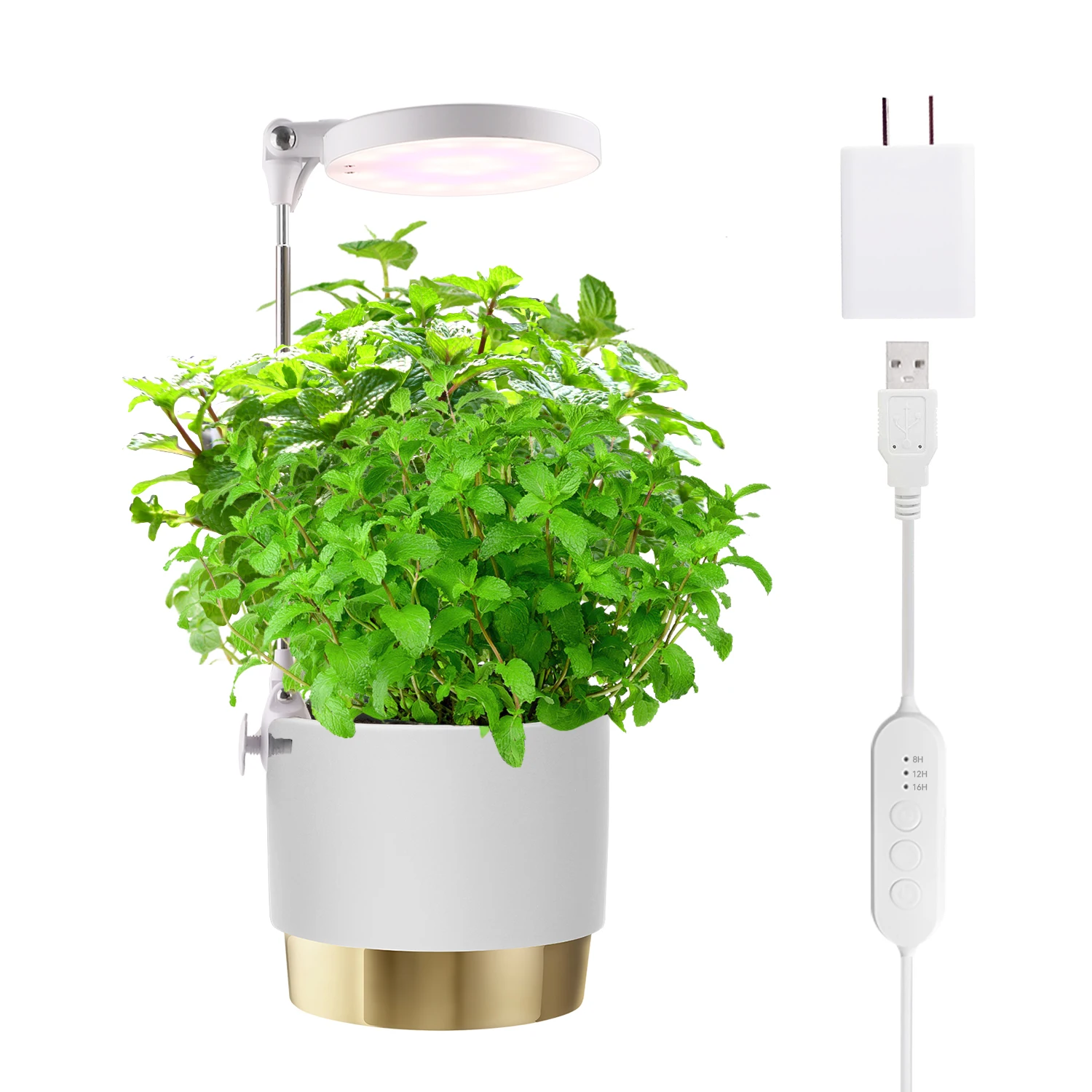 J&C planter mate angle timer brightness adjustable cheap led grow lights light growing garden grow light best spectrum