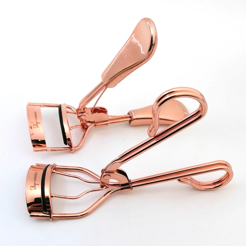 
Muting Makeup Tools Vendor Wholesale Custom Logo Rose Gold Mini Eye Lash Lift Curler Private Label Eyelash Curler With Packaging 