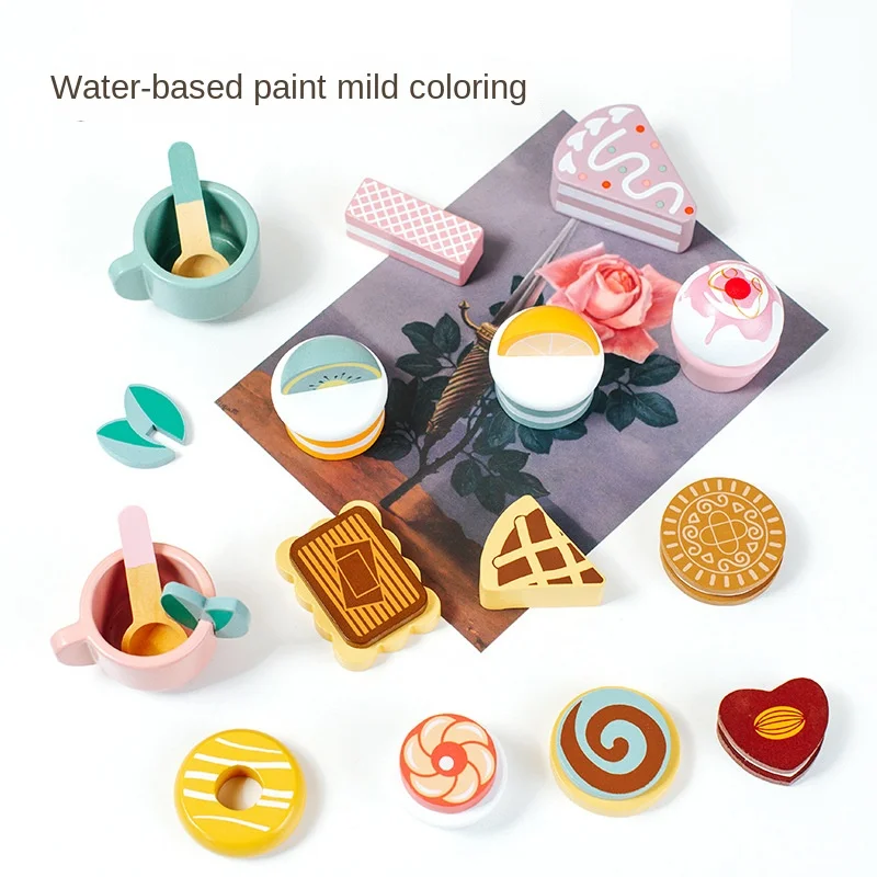 Детский деревянный набор для приготовления мороженого