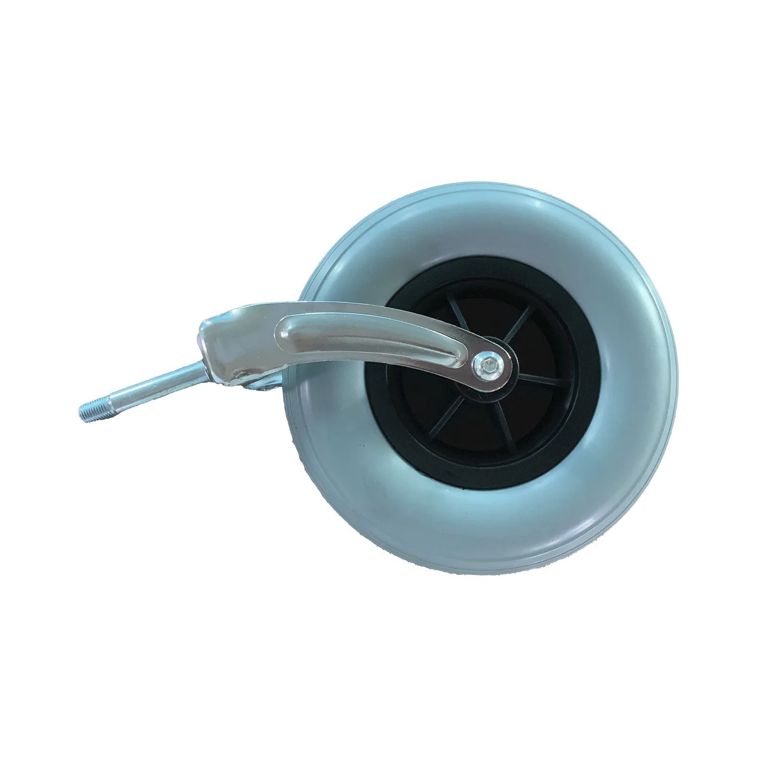 200*50 8 Inch Grey Colour PU Foam Wheelchair Front Wheel Replacement