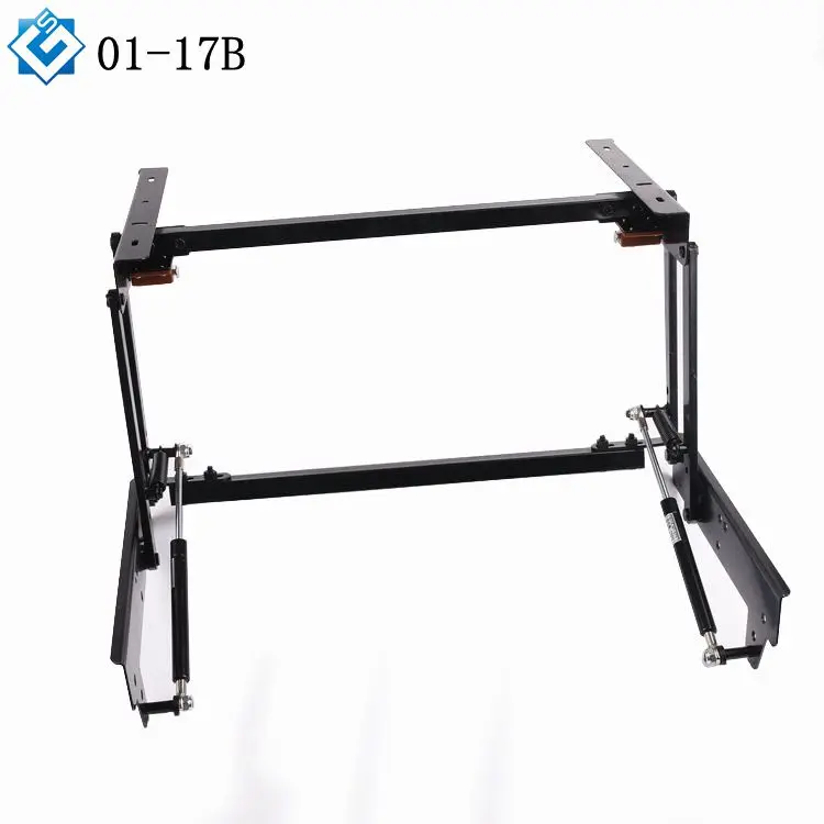 Extendable Fitting Furniture Modern Design with Sofe Lock Transformable Coffee Table with Adjustable Top Lifting Frame Mechanism