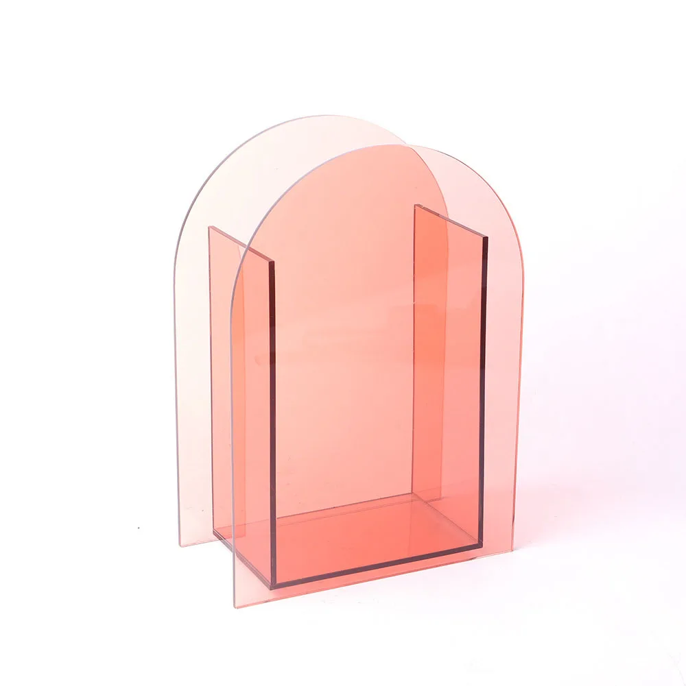 VONVIK Home Decoration Vase Ornaments Flower Box Acrylic Vase