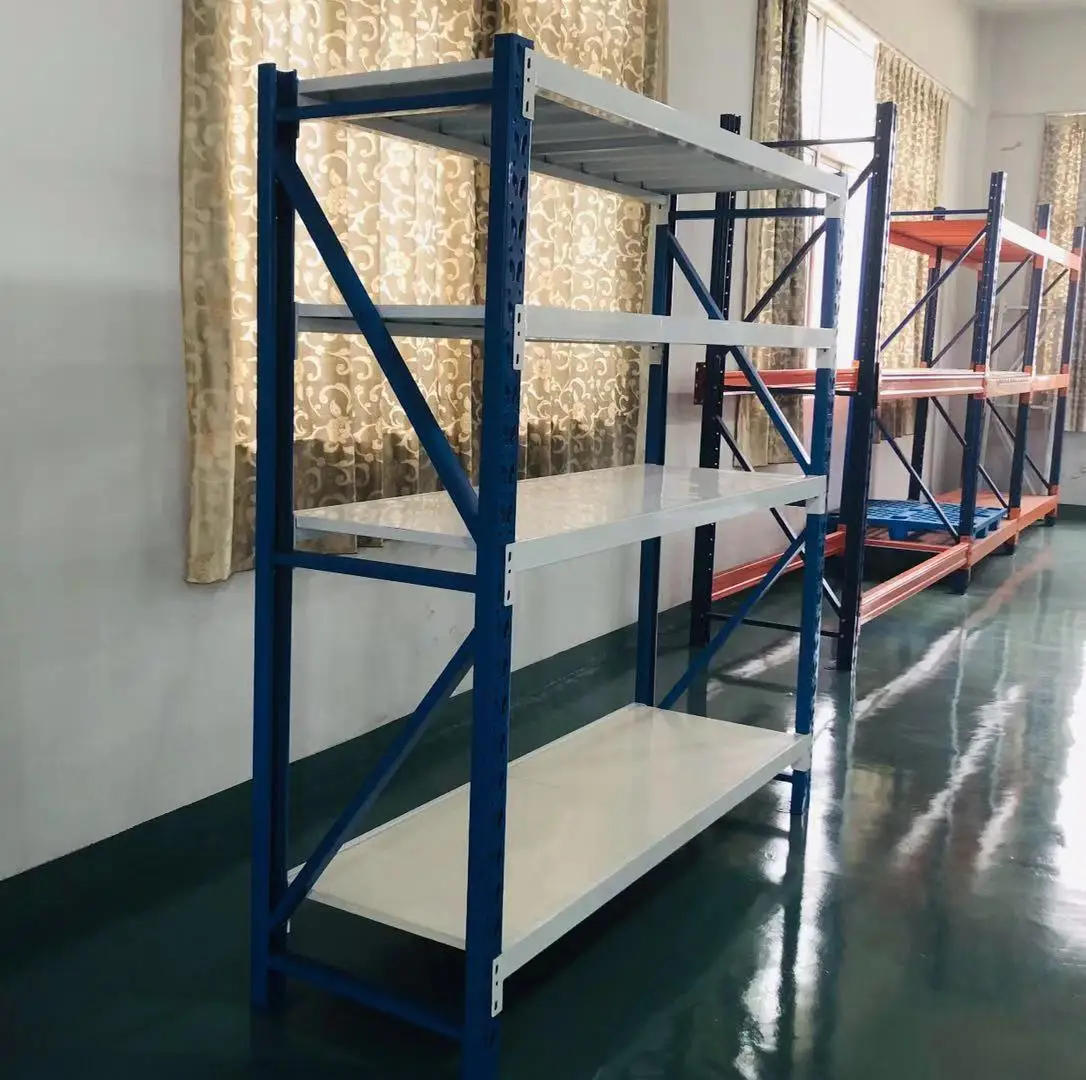 Высококачественный металлический легкий/сверхпрочный стеллаж для хранения из железа