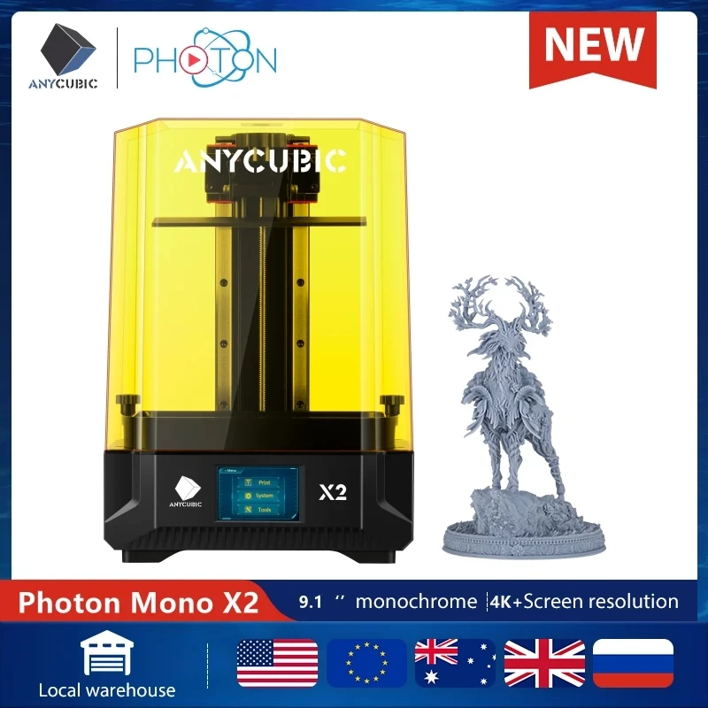 ANYCUBIC Photon Mono X2 Lcd Resin Impresora Imprimante  3d Printer Machine