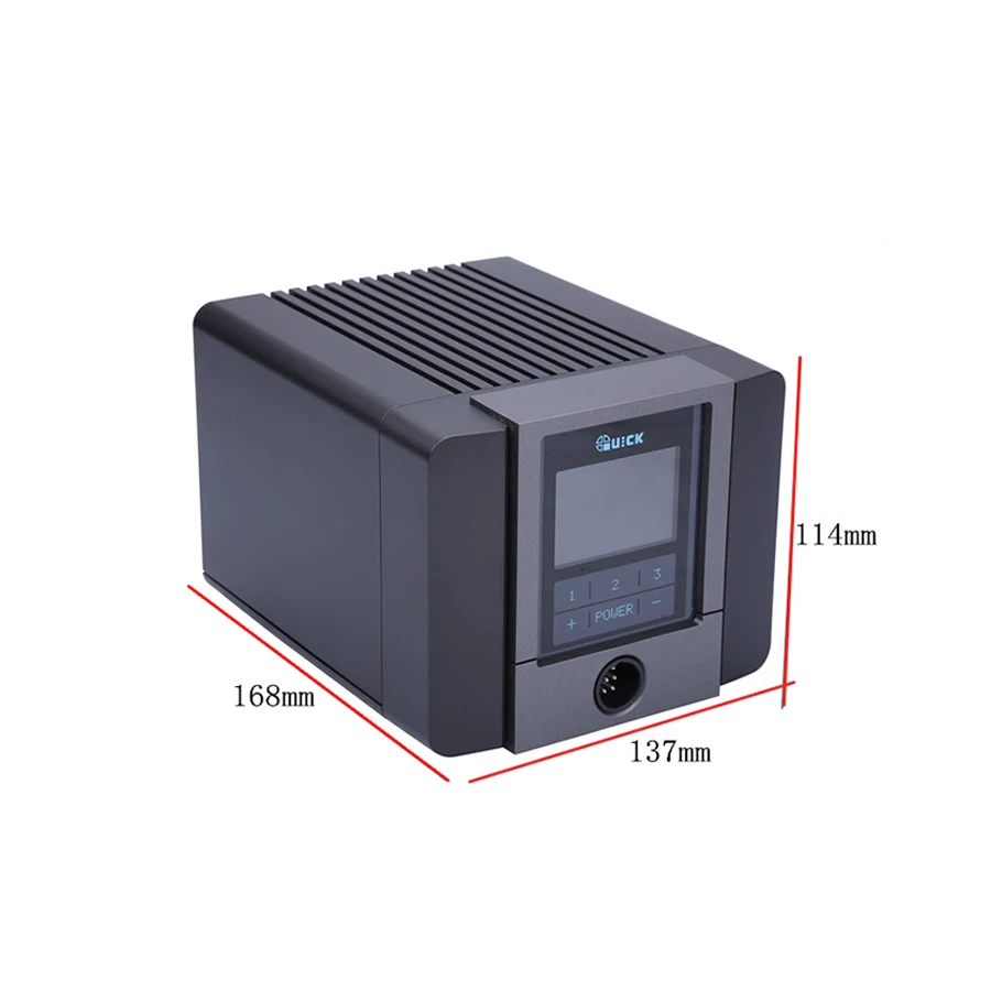 Быстрая Бессвинцовая паяльная станция TS1200A BGA со светодиодным дисплеем и одним наконечником паяльника, станция для переделки горячим воздухом