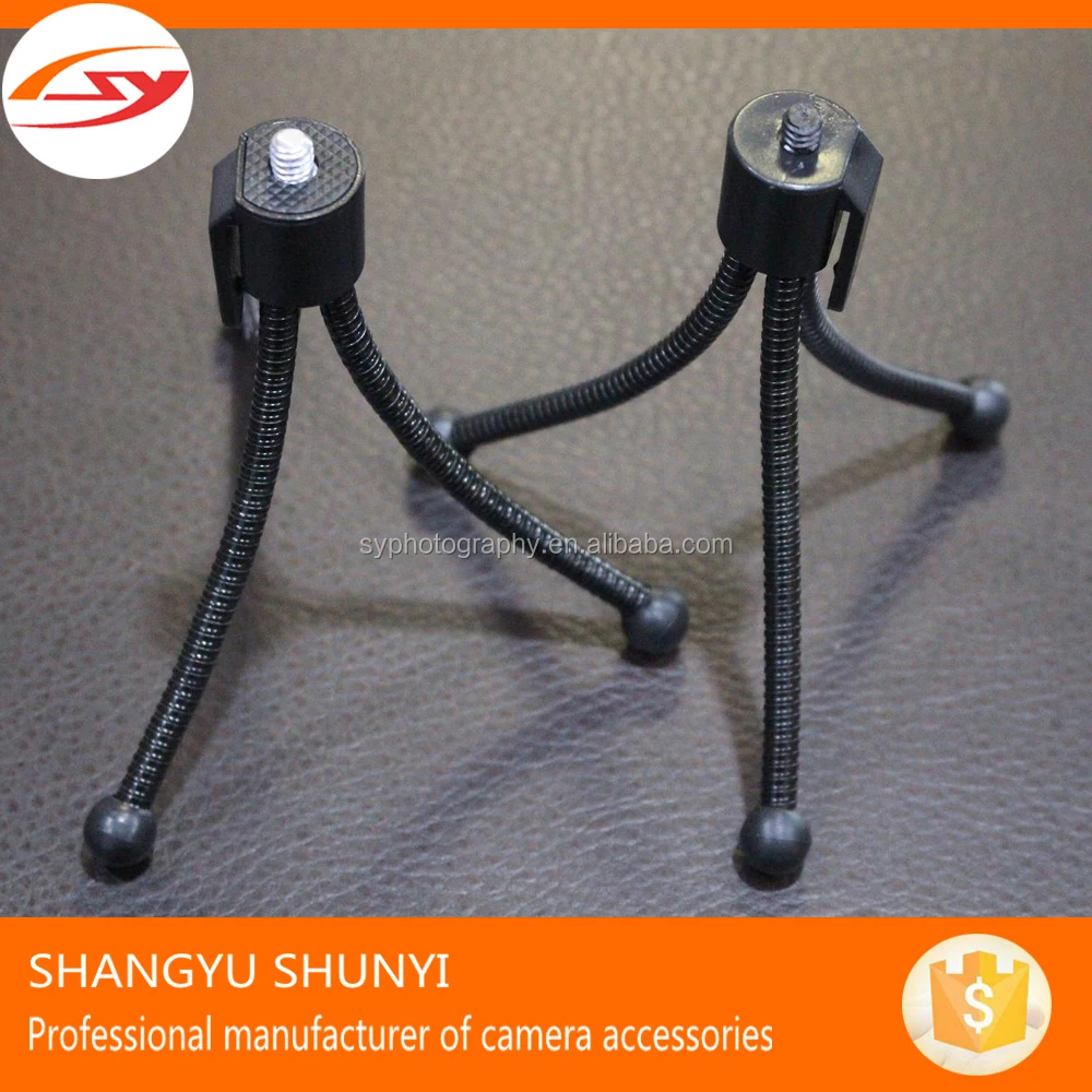 Cheap Plastic Screw Mini Phone Tripod Stand Screw Metal OEM Tripod