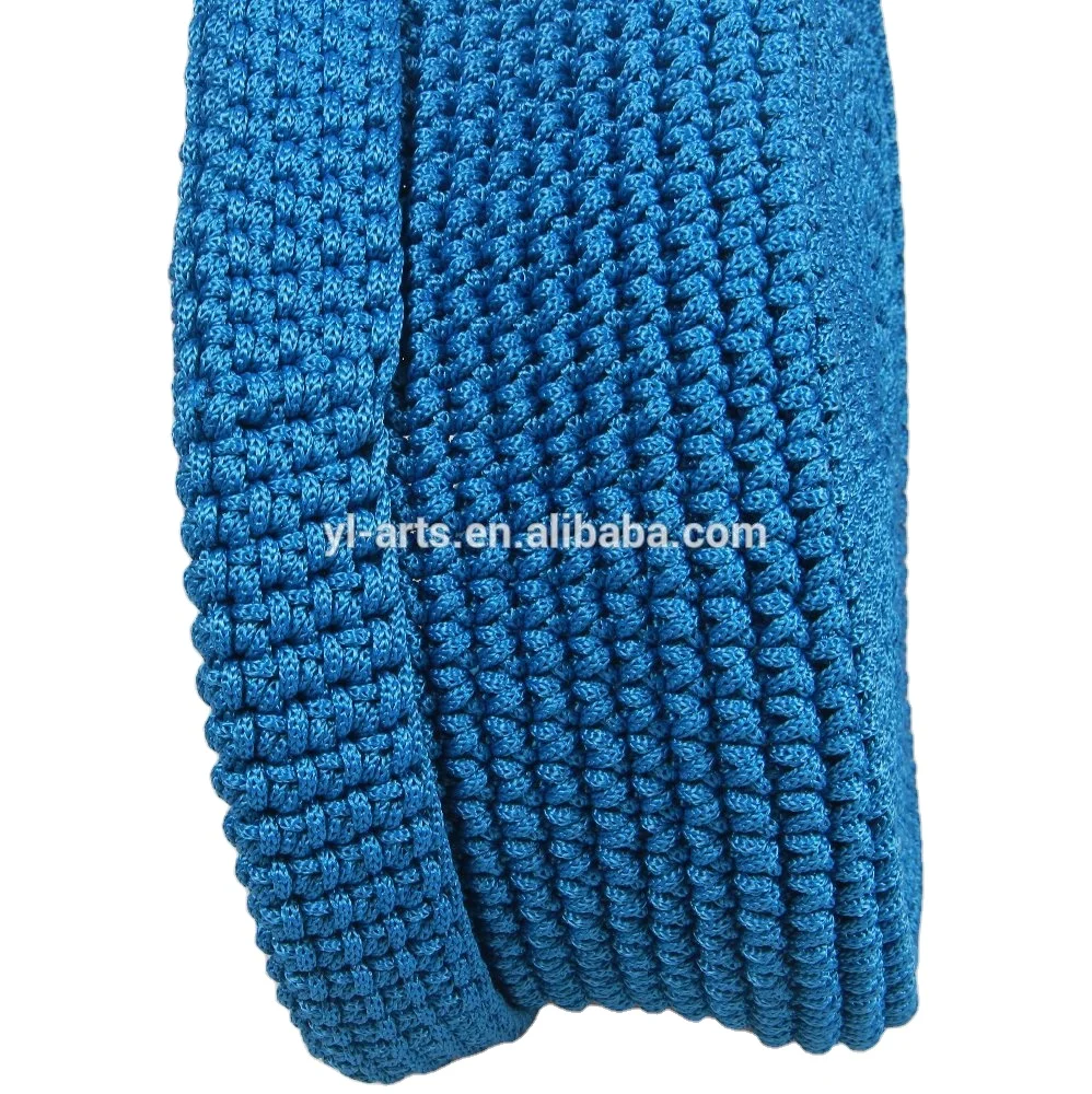 Round shapeCrochet Storage Woven Cotton Rope Storage Basket