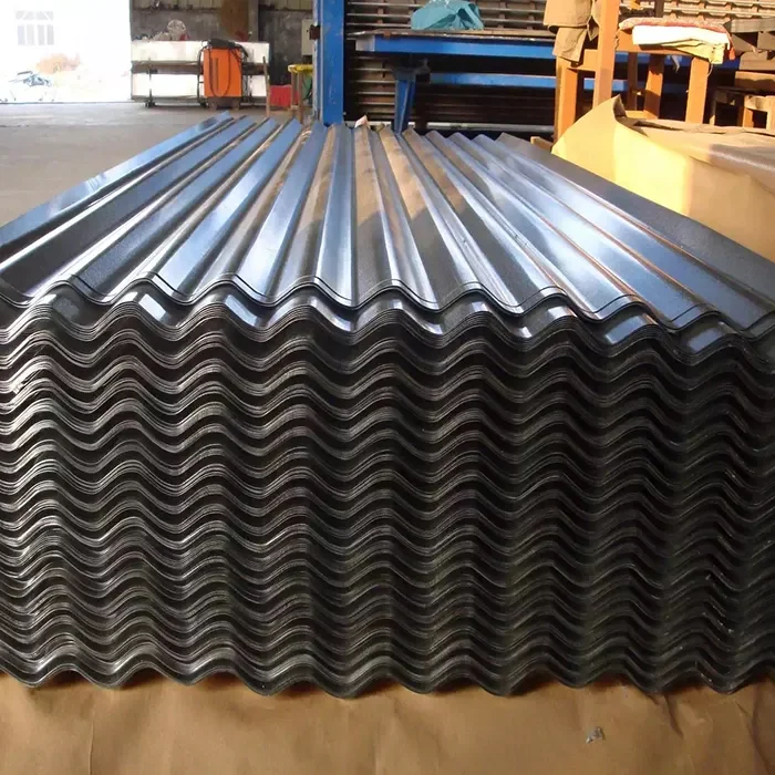 High Quality 1220 mm zinc coated iron metal  prepainted corrugated roof sheet for construction