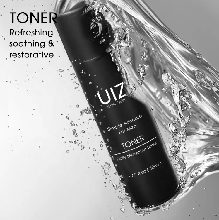 Private Label Mens Facial Skin Care Kit PM/AM SPF20 Simple Daily Skincare Set Men Products for face