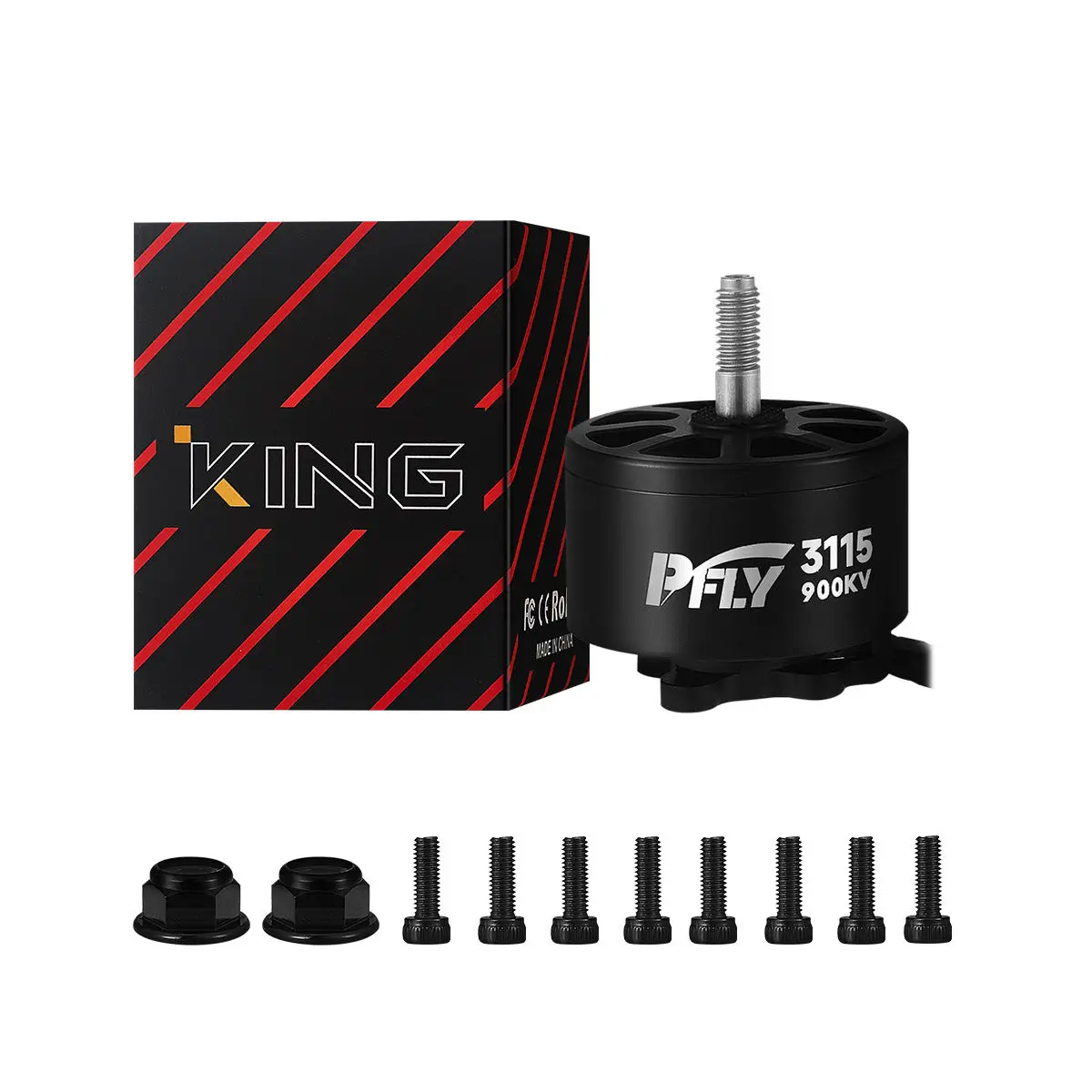 PFLY-3115 бесщеточный двигатель 900KV для дрона FPV RC Multirotor X-Class emax eco ii 2807 1300kv