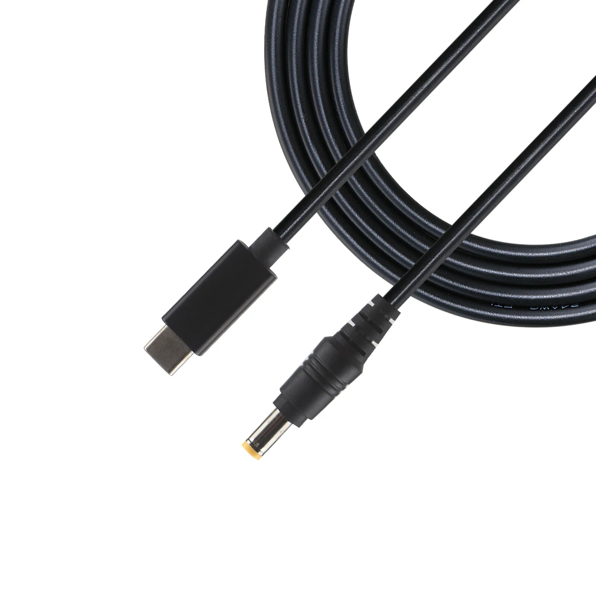 
Portable 15V 20V PD Type-c to DC 5.5*2.5mm 5.5*2.1mm Laptop Power Supply Adapter Cable with E-marker Chip 
