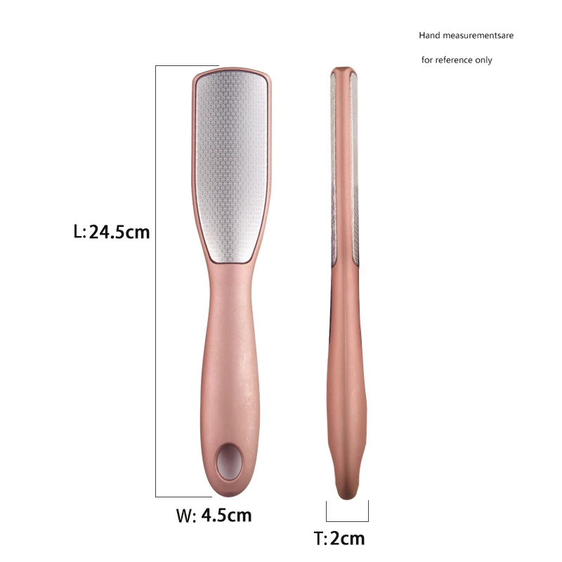 Reusable Stainless Steel Foot File For Cracked Skin Callus Remover Feet Rasp Professional Pedicure Foot File
