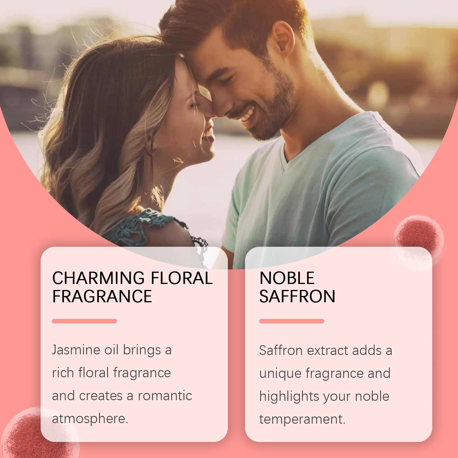 Oriental Floral Body Spray Perfume for Women Fresh and Elegant Rose Scent Convenient Portable Fragrance Mist