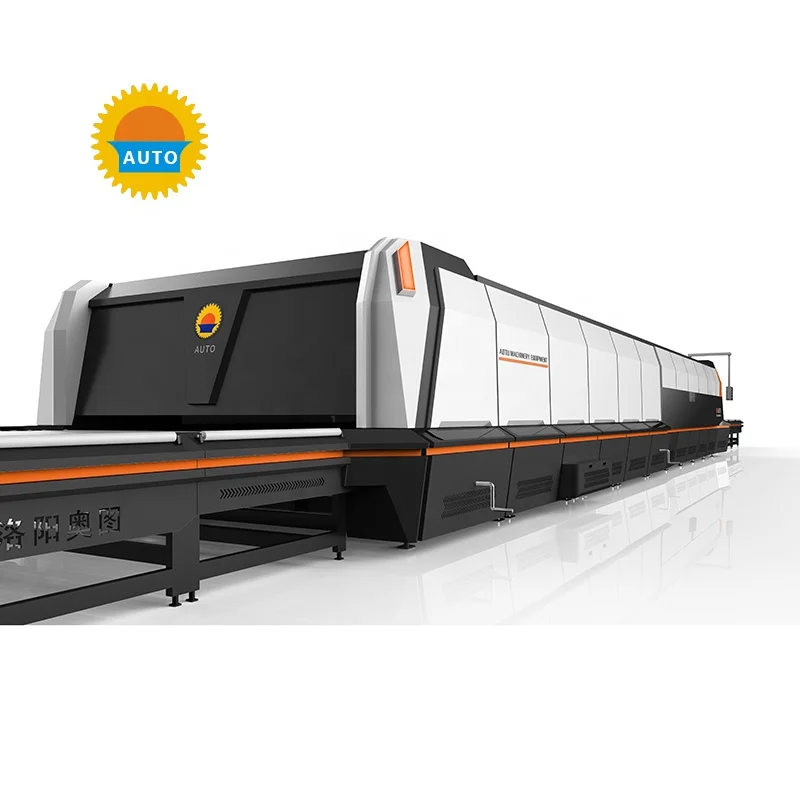 Aotu Factory PLC control tempered glass oven glass tempering furnace machine