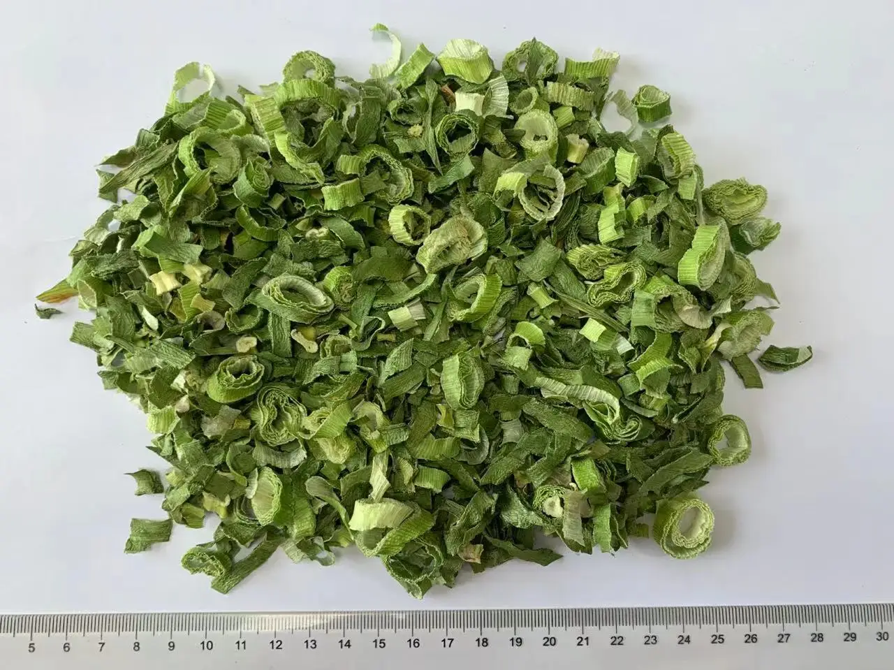 New Crop Air Dried Dehydrated Garlic Leaves Green Chive Green Leek Leaf