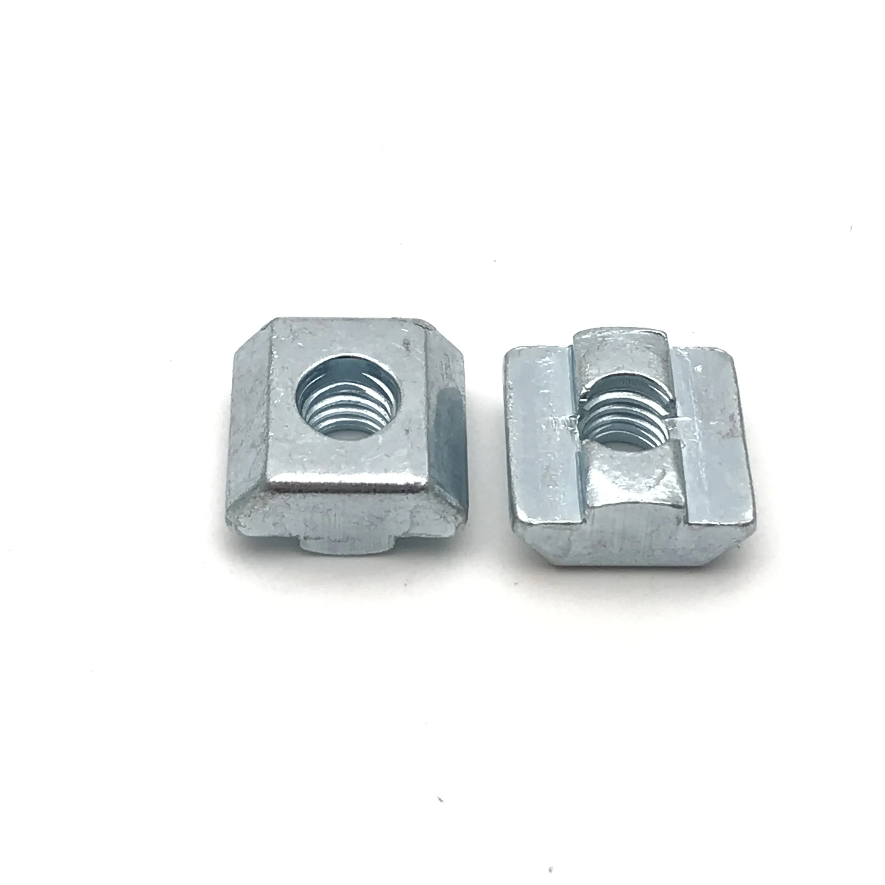 M6 M8 M10 Nickel Zinc plated Steel T slot Slide nut 4040 slide nut