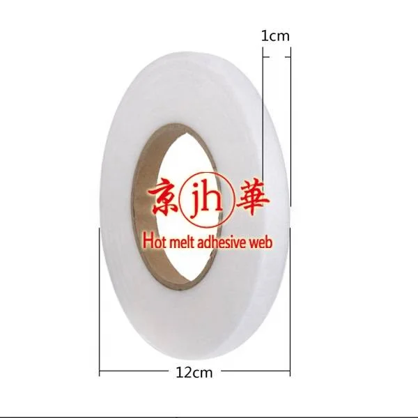 Garment Accessories Double Sided Adhesive Tape Hot Melt web Non woven Fusible Interlining