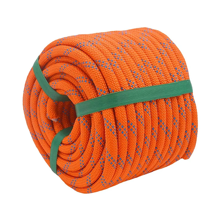 8mm 10.5mm 12mm 14mm 16mm Braided Polyester Arborist Rigging Rope Strong Pulling Rope Sailing Camping Swings Climbing Rope