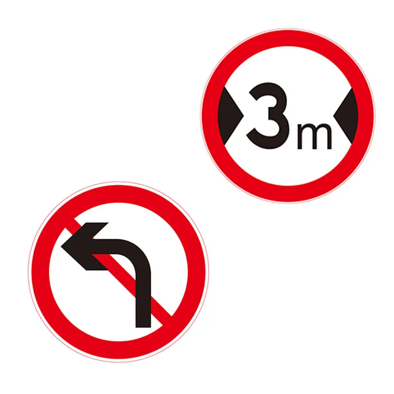 Custom Aluminium and Steel Road Traffic Signs Safety and Danger Triangles for High Visibility Warning