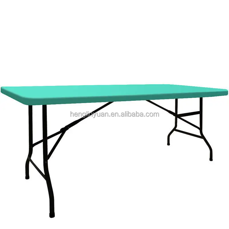 Folding Table Plastic Waterproof Tablecloth Picnic Vinyl Flannel Backed Elastic Corner Fitted Table Cover For Rectangular Tables