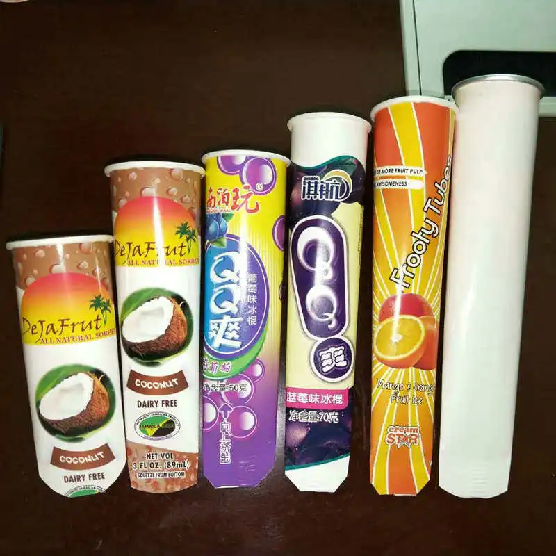 Factory Produce Take Away Supermarket Calippo Ice cream Tube