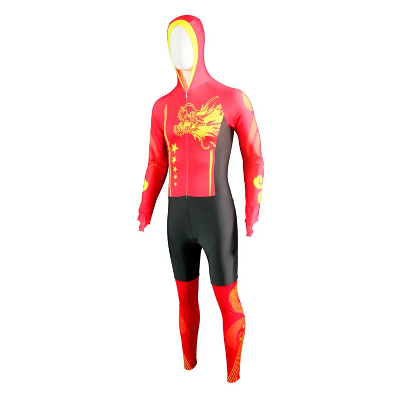 Rollfly Long Track Speed Skating Suit Custom Speed Skating Suit Big Size Bra Women Sublimated Sport Jackets Body Pattinaggio