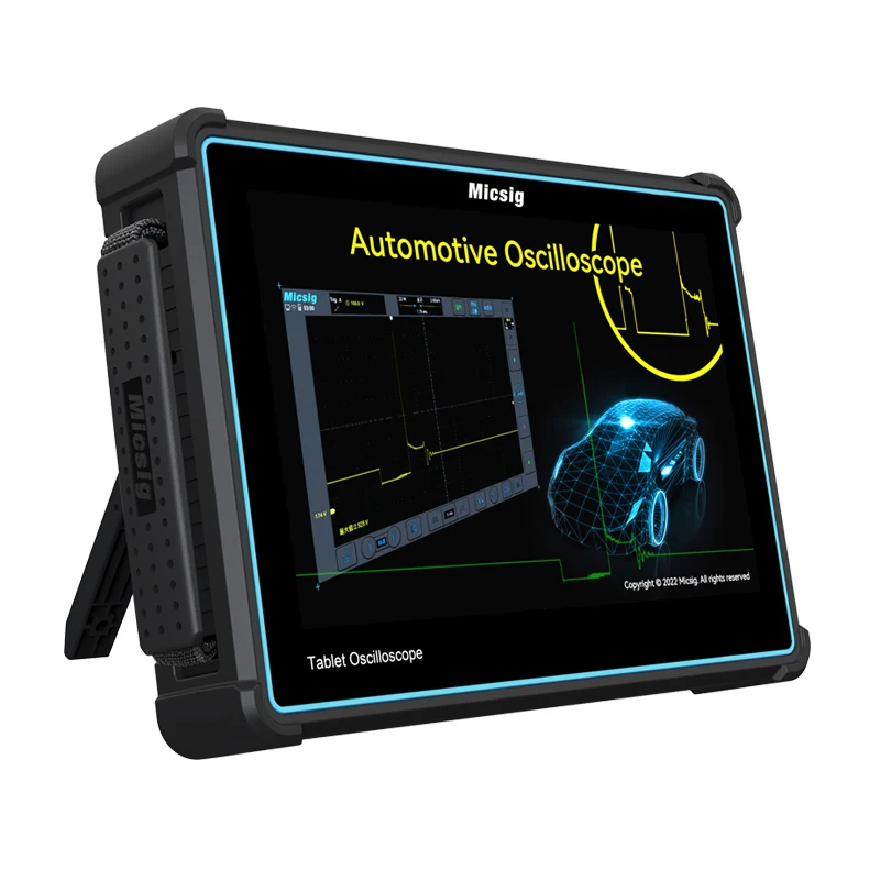 New Released Automotive Tablet Oscilloscope 4 Channel 300MHz Bandwidth 10.1 Inch TFT-LCD Full Touch Digital Oscilloscope ATO3004