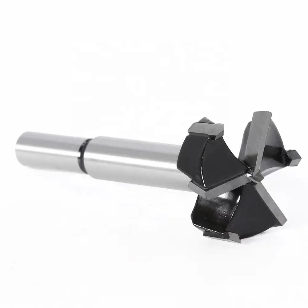 TGS 35mm 3 teeth Forstner tips Woodworking Hole Opener Hole Saw Hinge Boring Drill Bits Round Shank Carbidetipped Router Bits