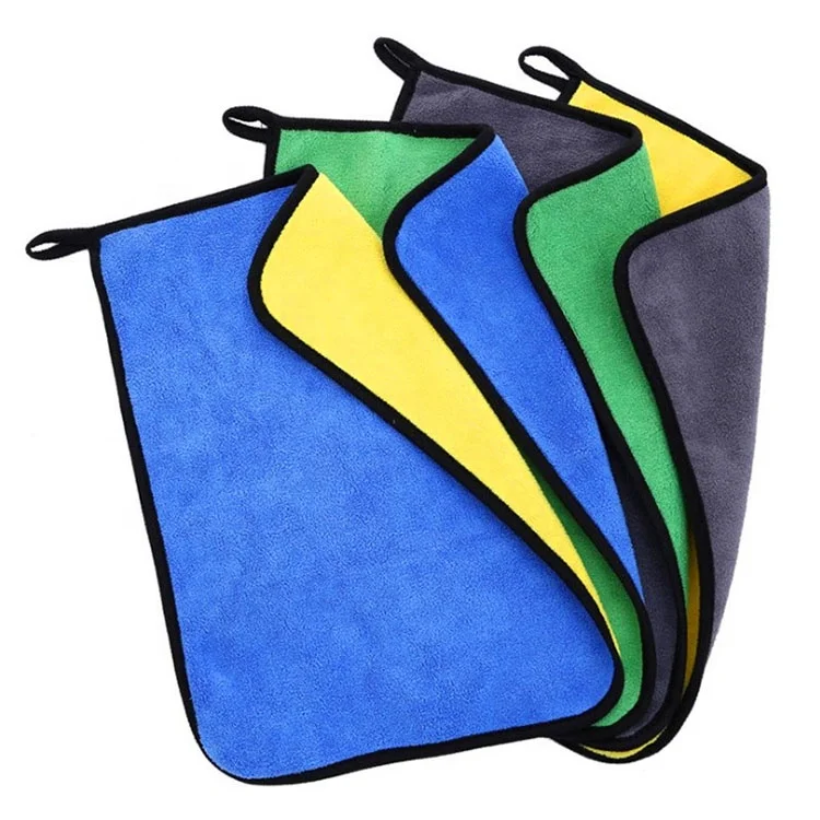 Custom microfiber glasses cleaning multi-functional superfine floor micro fiber absorbent car wiping cloth