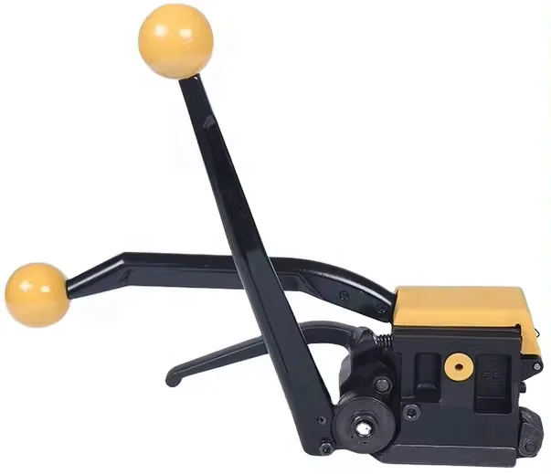 High Quality A333  Reinforced 13-19mm Steel Tensioner Packing and Strapping Machine