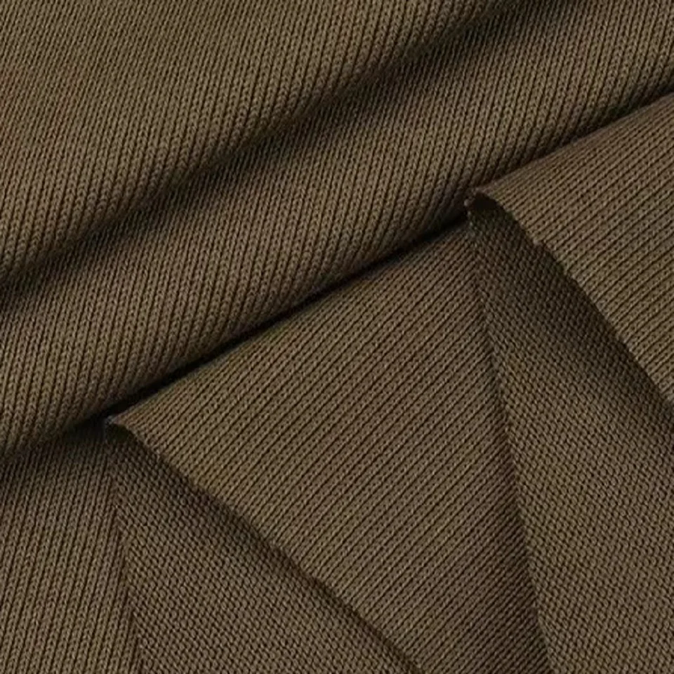 Белый 100% хлопок трикотажная ткань 180gsm поли обработанная