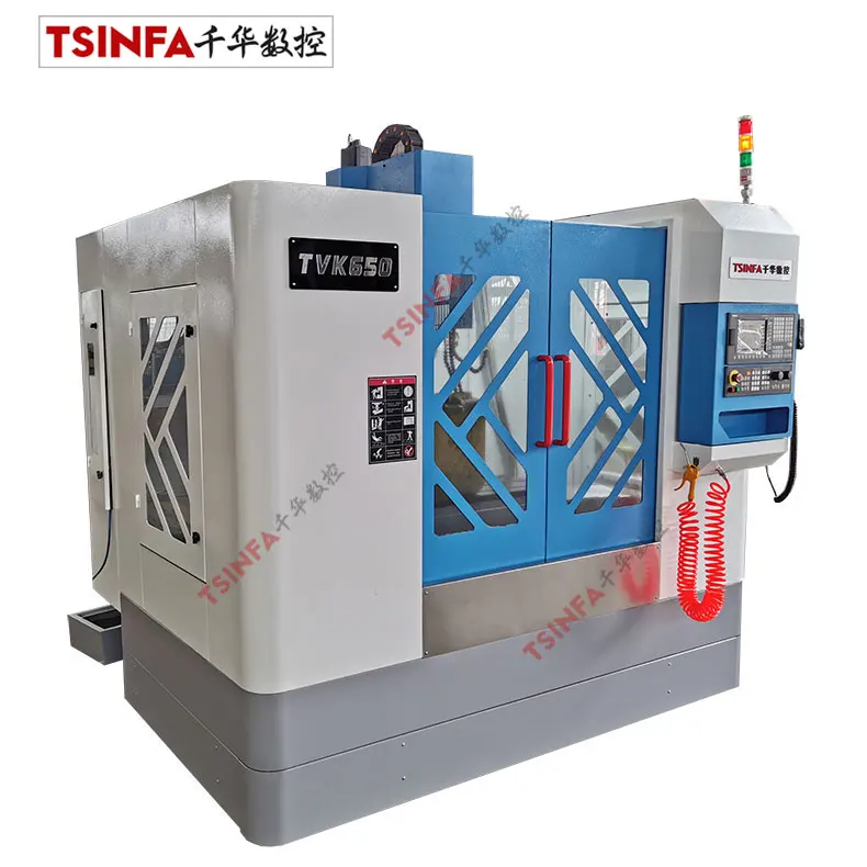 cnc milling machine bt40 XH714 TVK650 high quality Taiwan 3 axis linear guideway cutting feed speed 6000rpm processing graphite