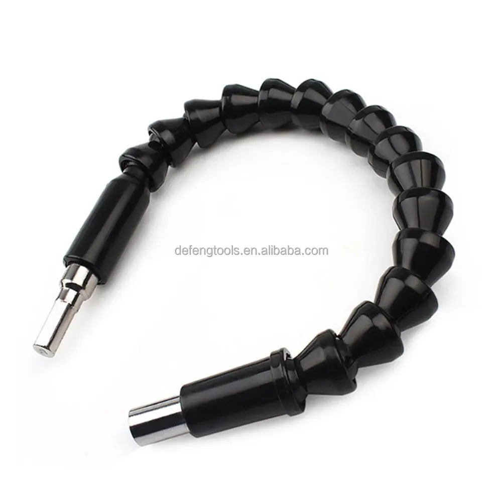1/4 inch turn screwdriver joint electric drill corner device universal flexible shaft screwdriver connecting extension rod