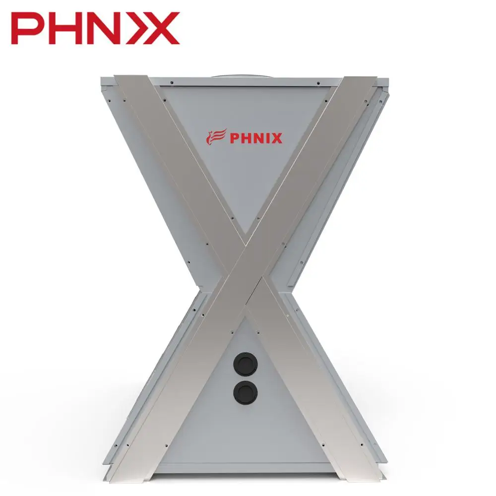 Высокомощный наземный тепловой насос PHNIX воздушный водонагреватель для промышленного