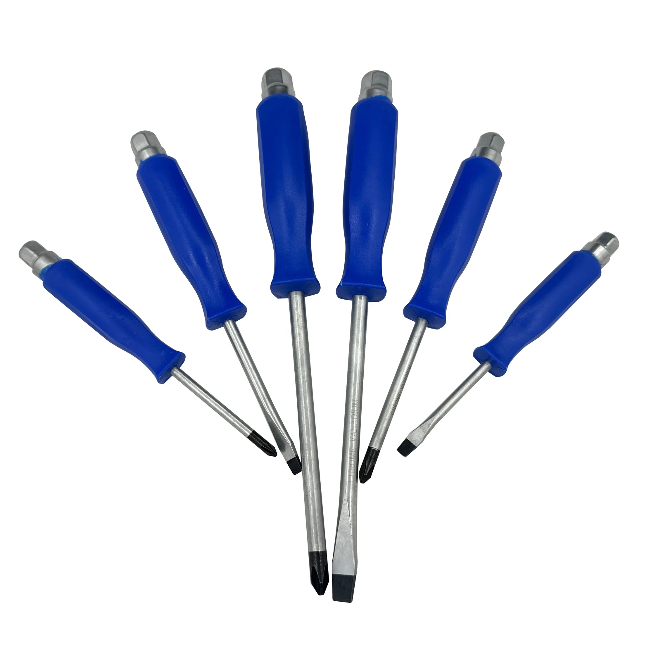 .china Professional Manufacture H8 110mm Good Bit Tool Kit Hex Screwdriver Handle 6pcs Screw Driver Phillips Screwdriver Set