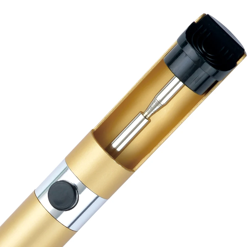  Made in Taiwan Aluminum Solder Sucker Tin Remover Hand Tool Anti-static Desoldering Vacuum