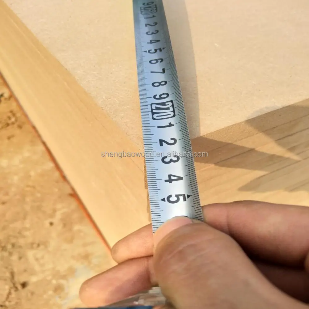 Factory Supply plain MDF Board for interior Design Work