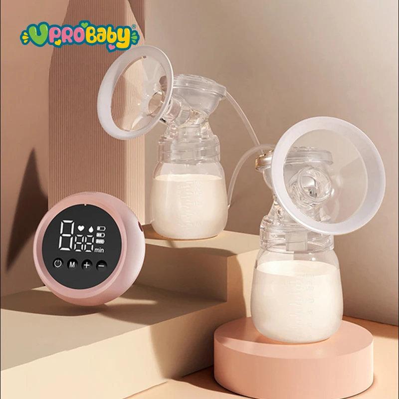 Doopser breast pump portable hands free silicone breast pump double electric wearable portable breast pump