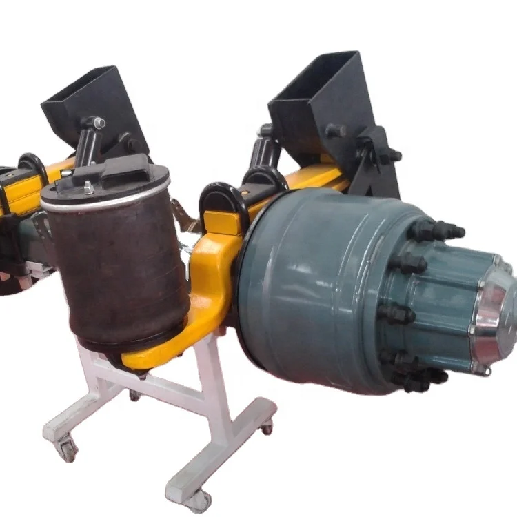 heavy duty single axle boat trailer  air ride suspension kits  with  disc brake axle
