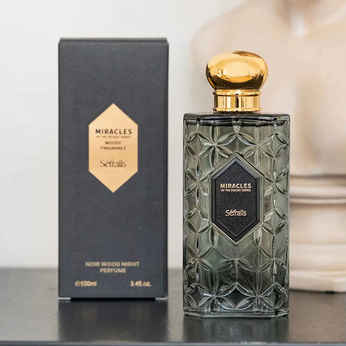Sefralls Noir Wood Night Perfume Woody Fragrance Luxury Perfumes Woody Fresh Long Lasting Signature GRACEFUL Fragrance