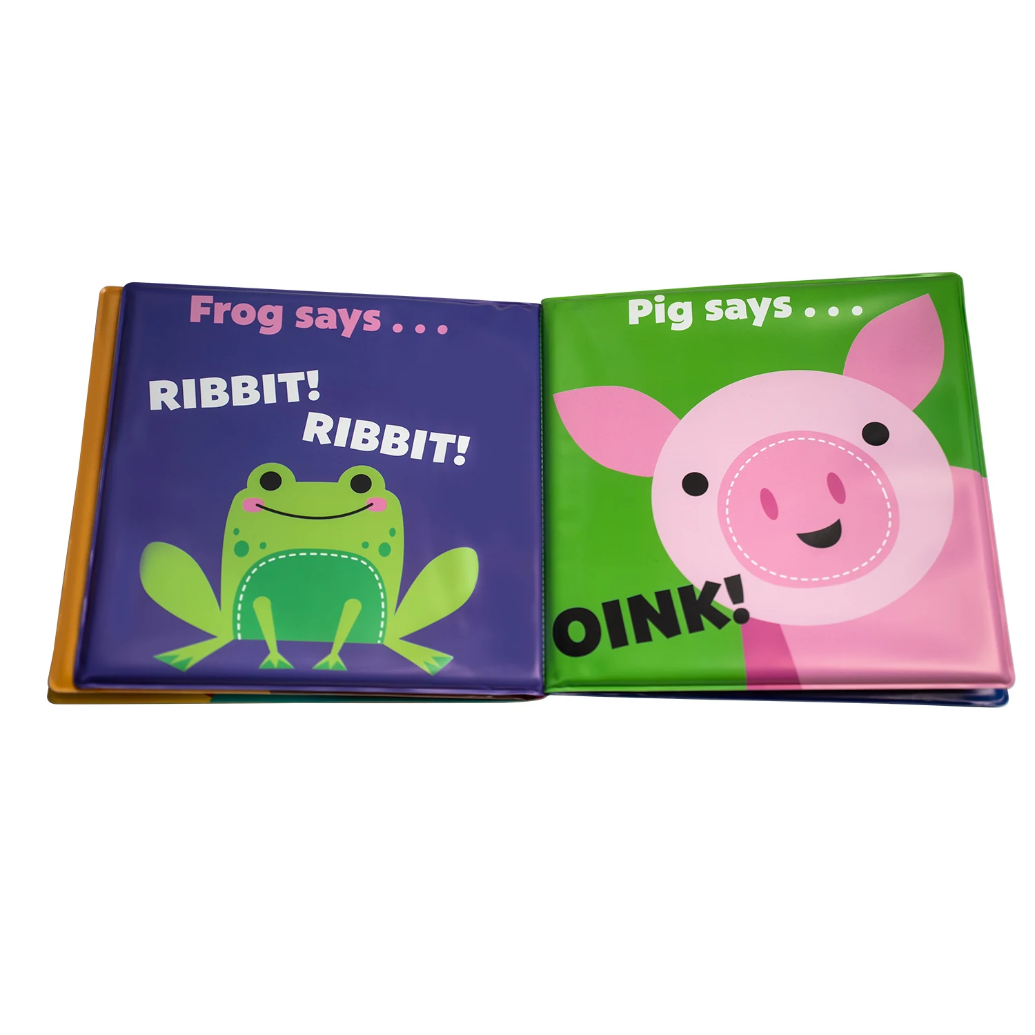 Customized Eva Baby waterproof Early Learning Education Toys water color changing bath books for Babies