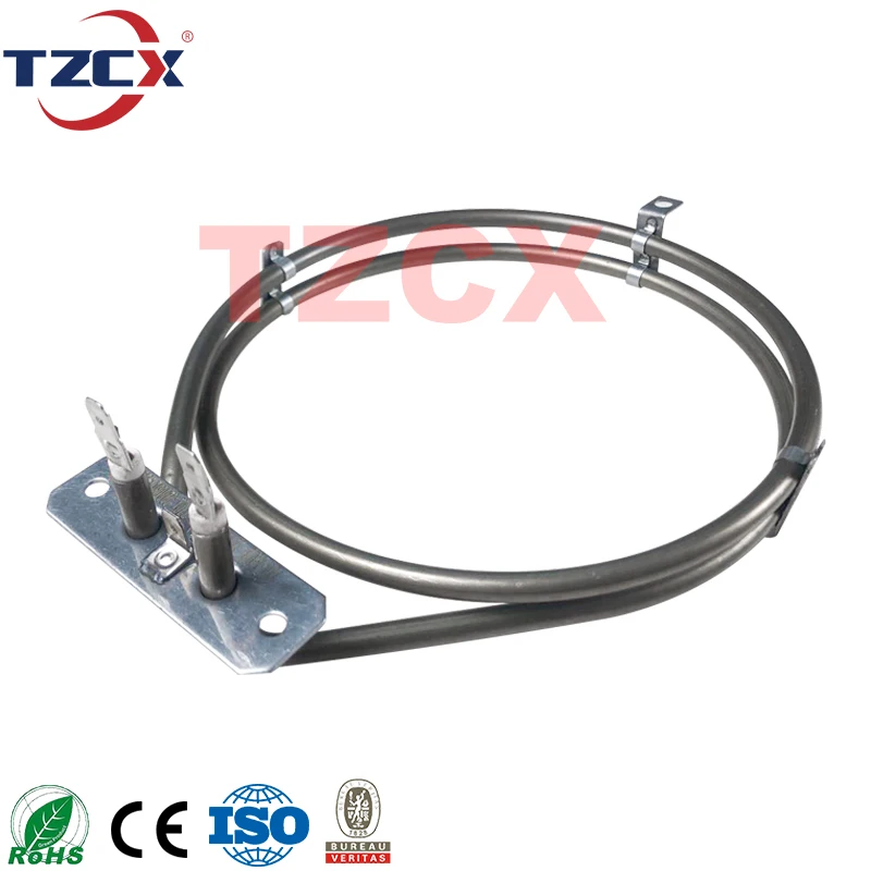 Hot sale TZCX brand  220V 230V 240V 2000W 2100W  or custom circular heating element for oven