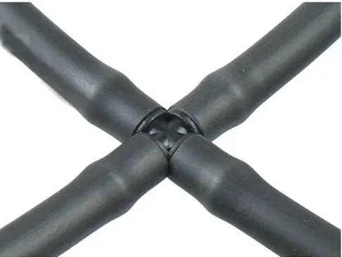 Sprinkler Irrigation 1/4 Inch Barb Tee Water Hose Connectors Drip System Pipe Tube Fitting Joiner For 4/7 MM Cable