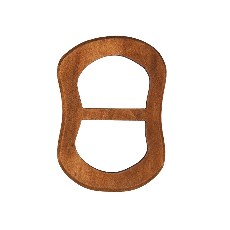High-Quality New Design Wholesale Retro Popular  Wood Women Coat Belt Buckles
