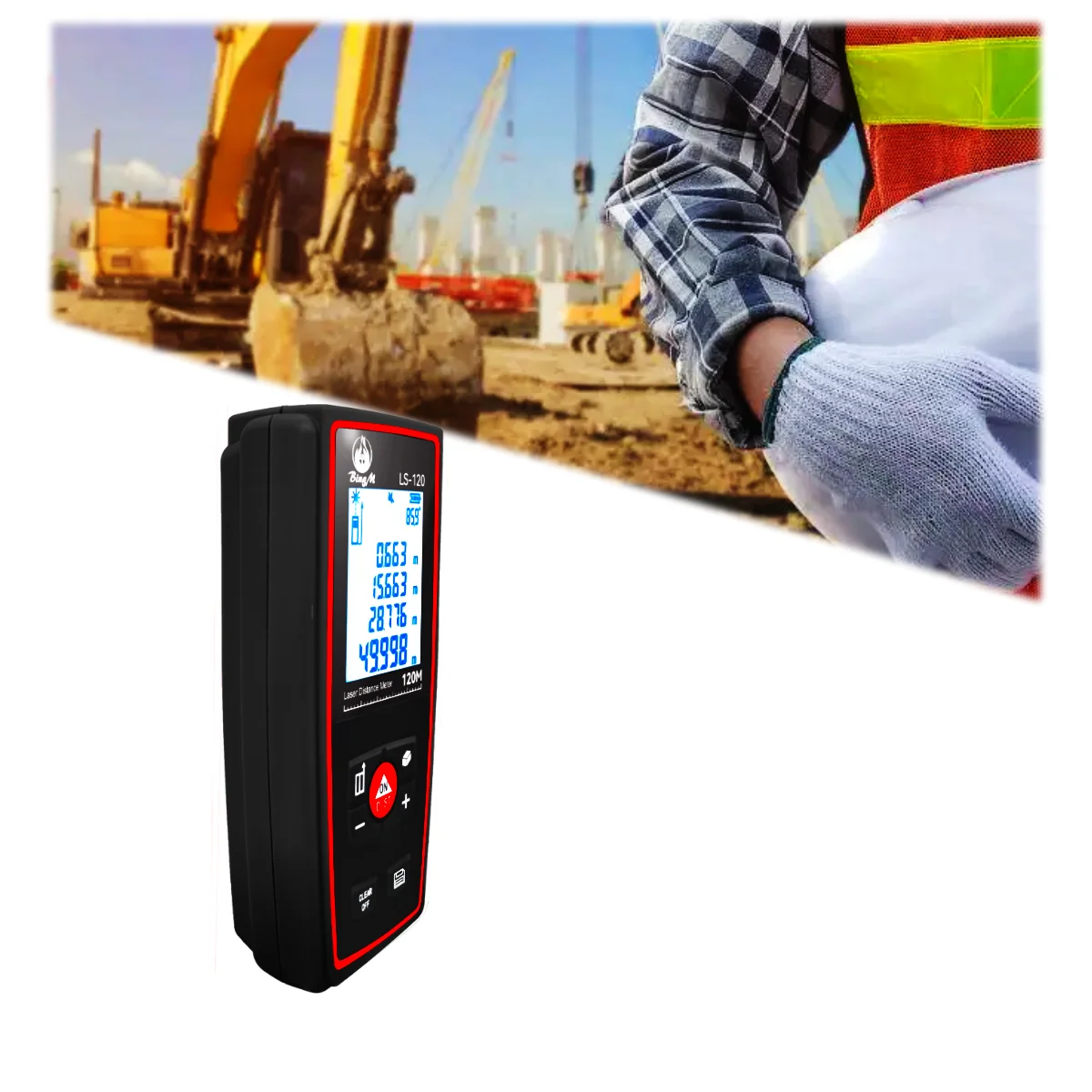 digital laser rangefinder distance meters module 40/60/80/100/120 meters with screen red beam