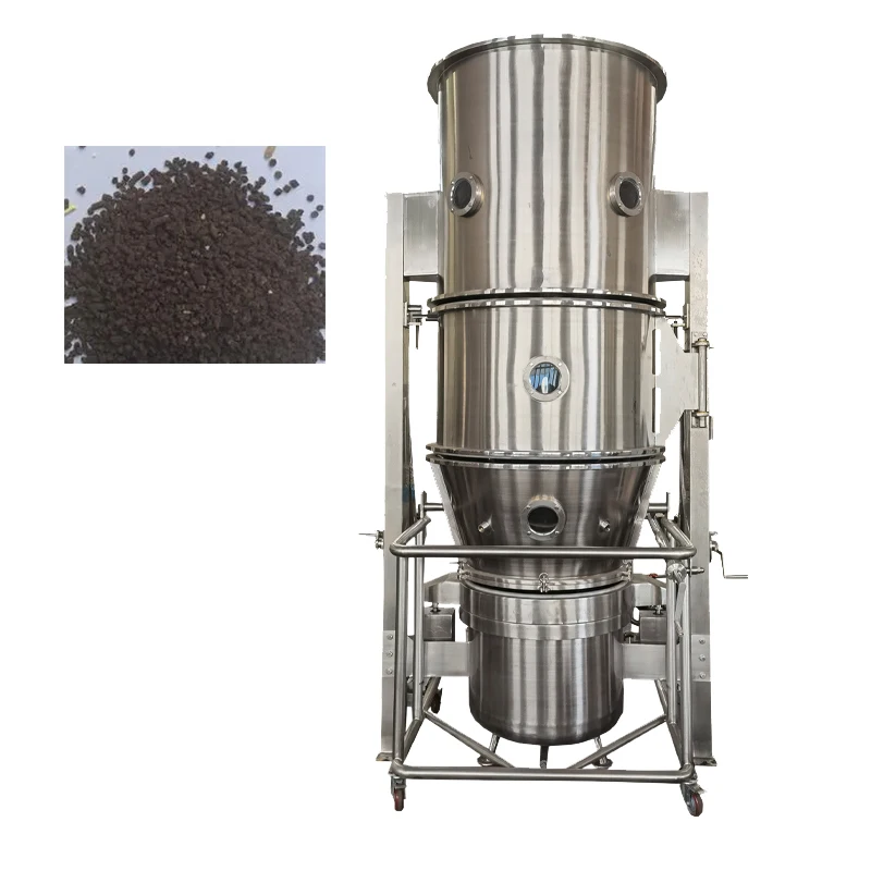 Fluid Bed Drying Machine Top Grade Granulating Dryer Fluid Bed Granulating