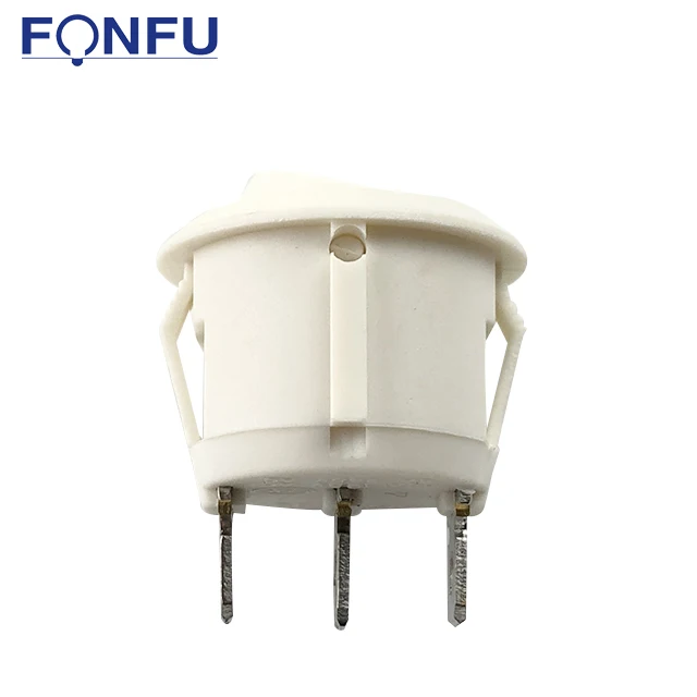 XW-602AB2 6A 250VAC/10A 125VAC Mini Toggle Switch 3-Pin ON-OFF Power Round Rocker Switch