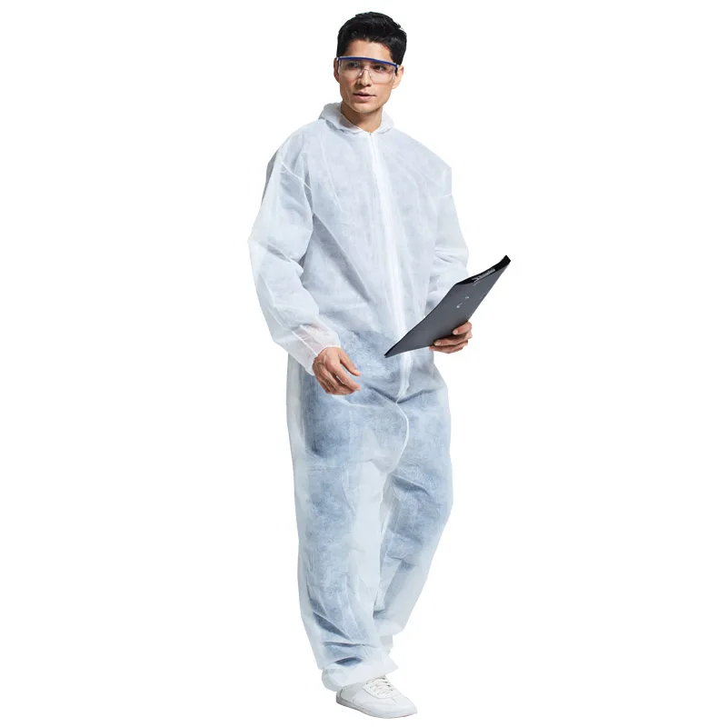 
Disposable protective coveralls category 3 protection suit paint clothing wiht CE 